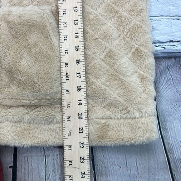 No Boundaries Faux Fur Pullover Sweatshirt Long Sleeve 1/2 zipper XXL - Picture 13 of 13